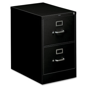 Two Drawer Vertical - Legal - Black