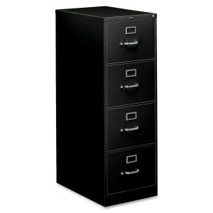 Four Drawer Vertical - Legal - Black