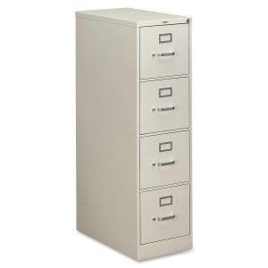 Four Drawer Vertical File - Letter - Light Grey