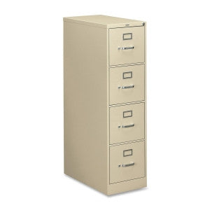 Four Drawer Vertical File - Letter - Putty