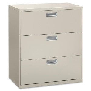 Three Drawer Lateral File - Grey